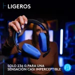 Logitech G535 Lightspeed Wireless Headset Certified for Discord Blue Black 939-002219 - Image 7