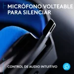 Logitech G535 Lightspeed Wireless Headset Certified for Discord Blue Black 939-002219 - Image 10