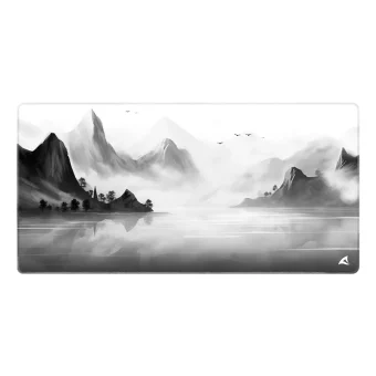 Sharkoon Skiller SGP40 D9 Gaming Mousepad 1000x500mm Black and White Landscape 4044951042562