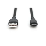 Digitus USB Cable USB-A Male to USB-C Male PD60W 1m Black K-300340-010-S - Image 3