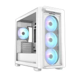 Asus A23 Plus ARGB Mini Tower Tempered Glass White 90DC00K3-B19010