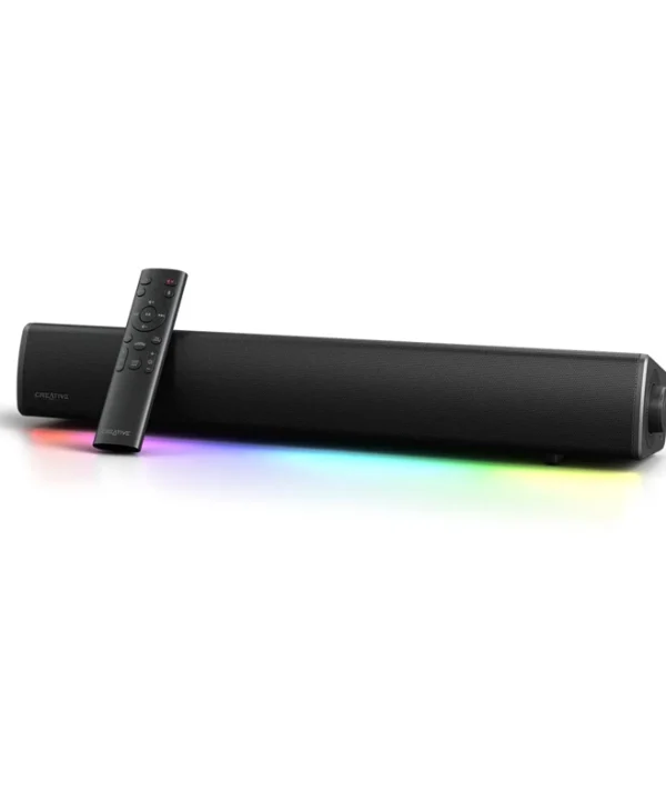 Creative Sound Blaster GS5 Ασύρματο RGB Gaming Soundbar 2.0 30W RMS, 60W Peak Black 51MF8470AA000