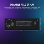 Corsair MM500 V2 Extended Gaming Mousepad Black CH-941B141-WW - Image 7