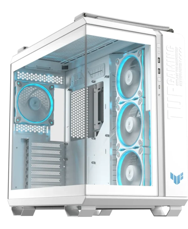 Asus TUF Gaming GT502 Horizon ARGB Midi Tower Tempered Glass White 90DC0093-B19010