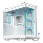 Asus TUF Gaming GT502 Horizon ARGB Midi Tower Tempered Glass White 90DC0093-B19010 - Image 2