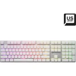 Sharkoon PureWriter RGB Wired Mechanical Keyboard Low Profile Kailh Choc Red Switch US Layout White 4044951034260 - Image 5