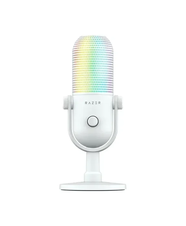 Razer Seiren V3 Chroma RGB Wired Streaming-Microphone White RZ19-05060200-R3M1