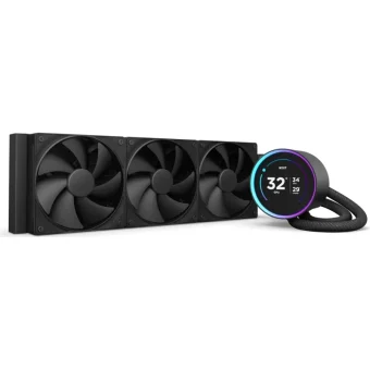 NZXT Kraken Elite 360 (2024) 1851/​1700, 1150/​1151/​1155/​1156/​1200/AM4/AM5 Black RL-KN36E-B2