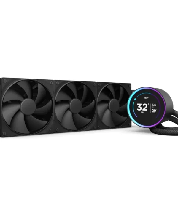 NZXT Kraken Elite 360 (2024) 1851/​1700, 1150/​1151/​1155/​1156/​1200/AM4/AM5 Black RL-KN36E-B2