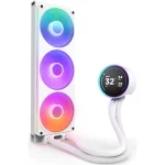 NZXT Kraken Elite 420 RGB (2024) Cpu Liquid Cooling System 1851/​1700, 1150/​1151/​1155/​1156/​1200/AM4/AM5 White RL-KR42E-W2 - Image 3
