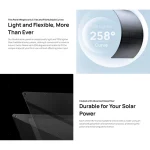 EcoFlow Flexible Solar Panel IP68 1055 x 612 x 25 mm 17.1V 5.9A 100W 5006001002 - Image 8