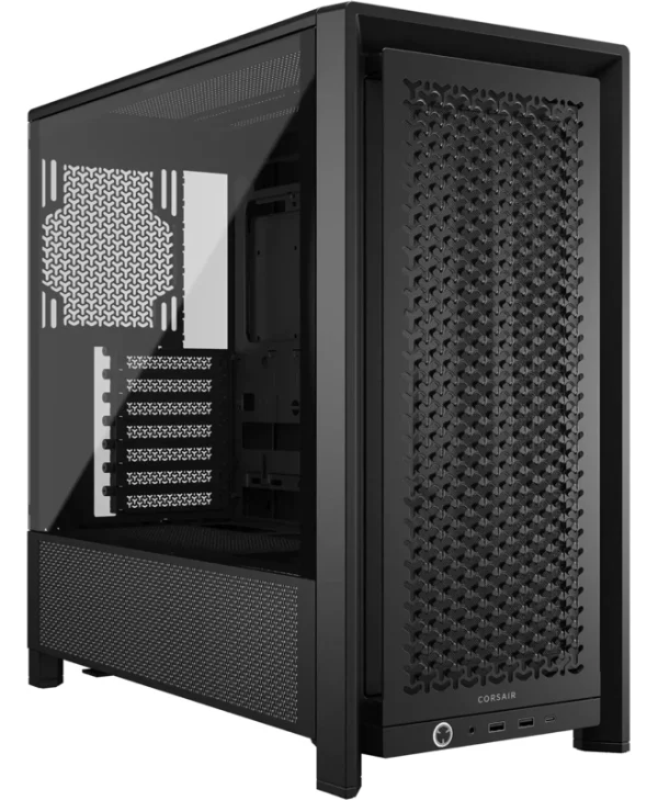 Corsair 4000D Frame Windowed Mid-Tower Case Tempered Glass Black CC-9011290-WW