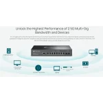 TP‑Link Omada 8-Port 2.5G L2+ Managed Switch SG3210X‑M2 - Image 4