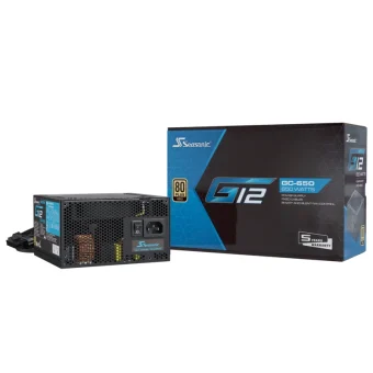 Seasonic G12 GC 650W 80+ Gold Black G12 V1.5 GC-650