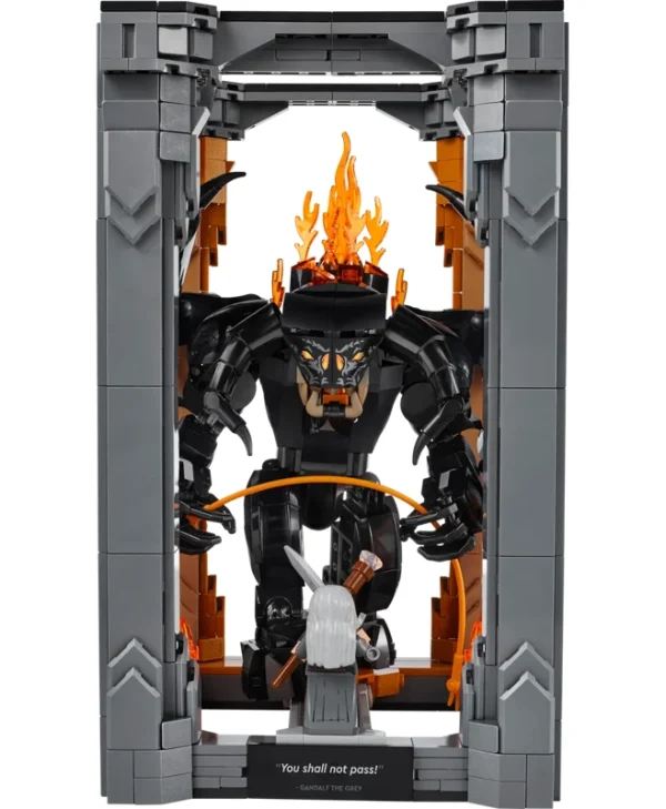 Lego Icons: The Lord of the Rings: Balrog Book Nook 10367