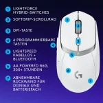 Logitech G309 Lightspeed Wireless Gaming Mouse White 910-007207 / 910-007208 - Image 9