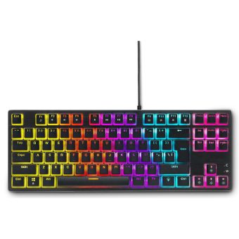 Spartan Gear Lochos 2 RGB TKL Wired Mechanical Keyboard USB US Layout Black SGKEYTKL09
