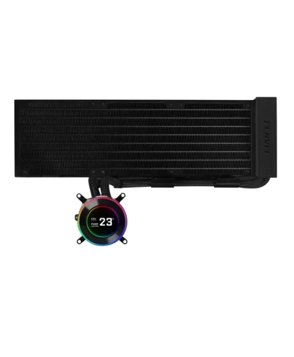 Lian Li HydroShift II LCD-C 360 Fan-Less CPU Liquid Cooler Black G89.GHS2LCD36B.00