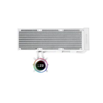 Lian Li HydroShift II LCD‑C 360 CPU Liquid Cooler w/o Fans White G89.GHS2LCD36W.00