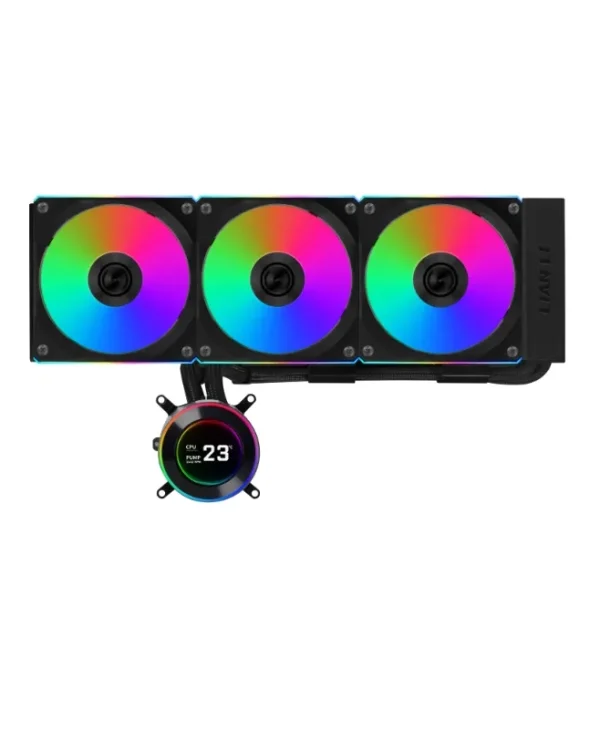 Lian Li HydroShift II LCD-C 360CL RGB CPU Liquid Cooler Black G89.GHS2LCD36RB.00