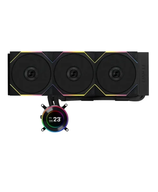 Lian Li HydroShift II LCD-C 360 RGB TL CPU Liquid Cooler Black G89.GHS2LCD36TB.00