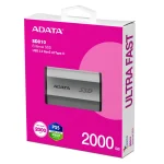Adata SD810 2TB SSD USB‑C 3.2 Gen 2x2 Silver SD810-2000G-CSG - Image 6