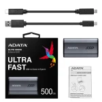 Adata SE880 500GB SSD USB‑C 3.2 Gen 2x2 Titanium Grey AELI-SE880-500GCGY - Image 9