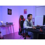 Trust GXT 714R Ruya Gaming Chair Black Red 25064 - Image 2