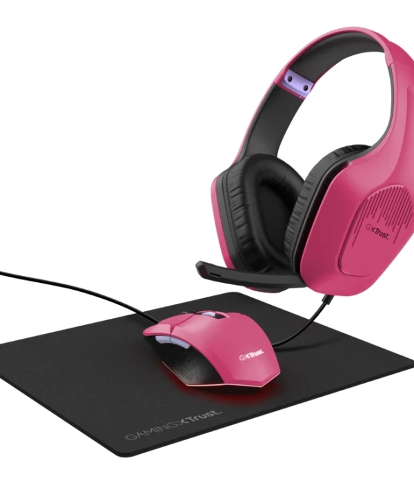 Trust Gaming GXT 790 3-in-1 Gaming-Bundle Pink Black 25179