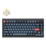 Keychron V1 Max Wireless Mechanical Keyboard 75% RGB Hot‑Swap Banana Switches US Layout V1M-D4