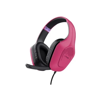 Trust GXT 415P Zirox Wired Gaming Headset Pink 24992