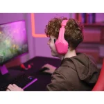 Trust GXT 415P Zirox Wired Gaming Headset Pink 24992 - Image 3