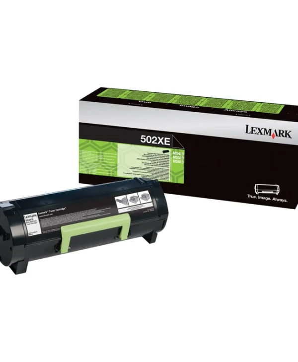 Lexmark Toner Black 10K Pgs 50F2X0E
