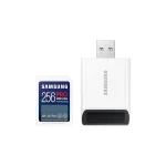 Samsung Pro Ultimate SDXC 256GB Class 10 U3 V30 UHS-I and USB Adapter MB-SY256SB/WW