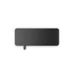 Lenovo USB‑C Slim Travel Dock USB-C 3.1 Black 4X11N40212 - Image 7