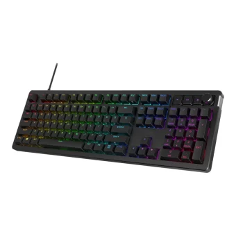 HP HyperX Alloy Rise Wired Mechanical Gaming Keyboard HyperX Red Swith US Layout Black 7G7A3AA