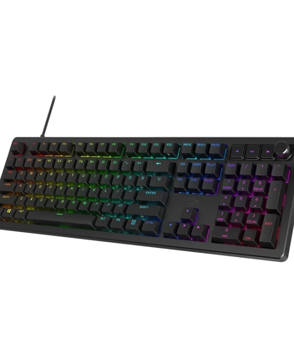 HP HyperX Alloy Rise Wired Mechanical Gaming Keyboard HyperX Red Swith US Layout Black 7G7A3AA