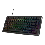HP HyperX Alloy Rise 75 Wired Mechanical Gaming Keyboard 75% HyperX Red Switch US Layout Black 7G7A4AA