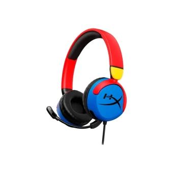 HP HyperX Cloud Mini Wired Gaming Headset Blue Red Yellow 7G8F3AA