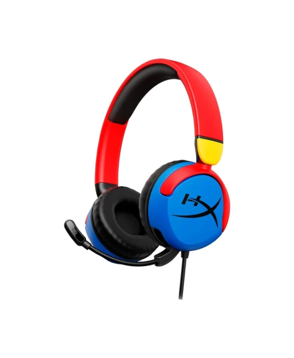 HP HyperX Cloud Mini Wired Gaming Headset Blue Red Yellow 7G8F3AA