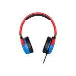 HP HyperX Cloud Mini Wired Gaming Headset Blue Red Yellow 7G8F3AA - Image 4