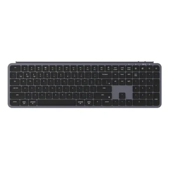 Keychron B6 Pro Wireless and Wred Ultraslim Keyboard US Layout Space Grey B6P-K1