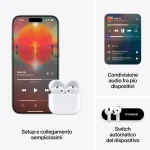 Apple AirPods 4 TWS Earbuds with Charging Case White MXP63ZM/A - Image 6