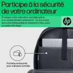 HP 15.6" Laptop Backpack Black/Grey 9W0Z7AA - Image 11