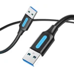 Vention USB 3.0 A Male to A Male Cable 2m Black CONBH - Image 3