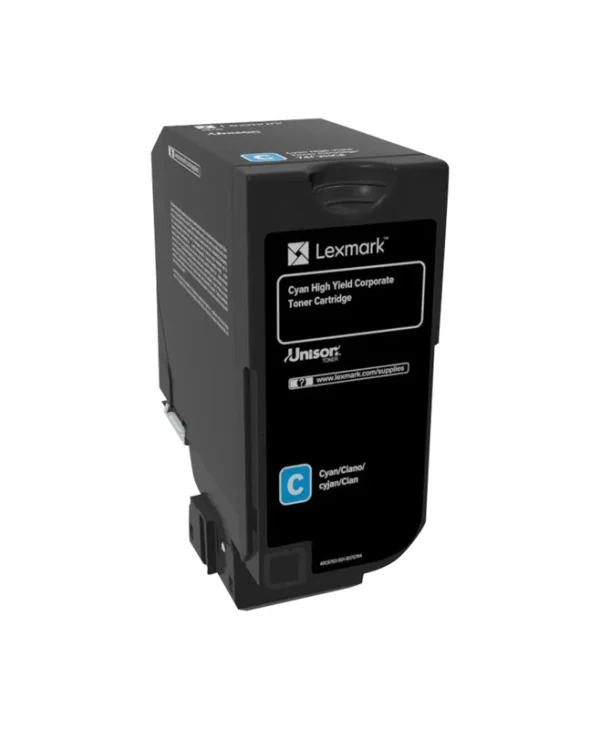 Lexmark Toner Cyan 12K Pgs 74C2HCE