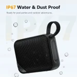 QCY SP2 Wireless RGB Speaker IP67 5W Black 6957141410745 - Image 2