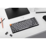 Keychron K3 Max Wireless Mechanical Keyboard 75% Low Profile RGB Hot‑Swap Gateron Red Switches US Layout K3M-H1 - Image 4