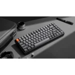 Keychron K2 Max Wireless Mechanical Keyboard 75% RGB Hot‑Swap Brown Switches US Layout Black Grey K2M-J3 - Image 3