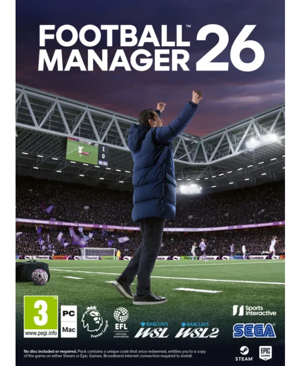 Football Manager 2026 (Code in a Box - GR) - PC